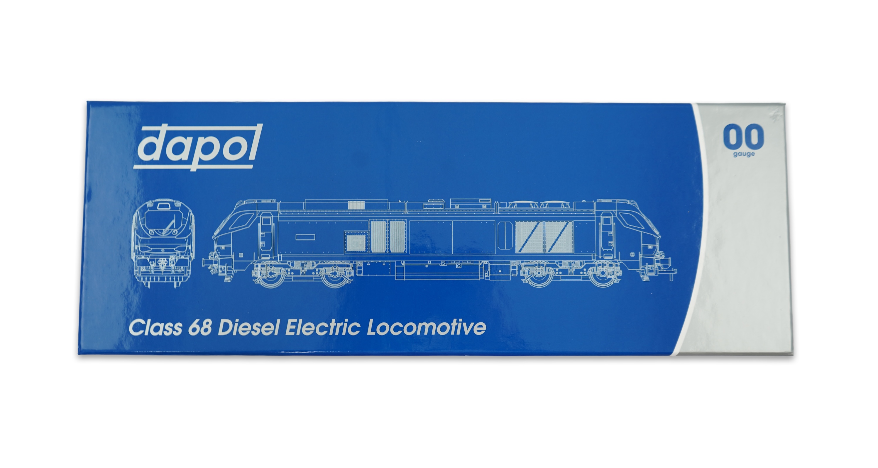 A boxed Dapol 00 gauge railway ScotRail Class 68 Bo-Bo diesel electric locomotive, Vailant 68007